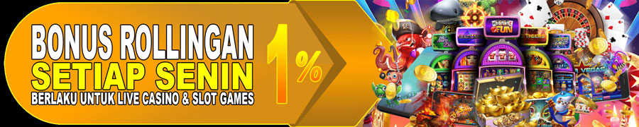 BONUS ROLLINGAN 1% - WINCASH99